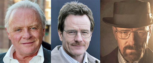 Hopkins, Cranston, Cranston as Walter White
