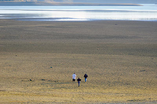 (Lake Mendocino, Dec. 2013 (Courtesy, the Ukiah Daily Journal)