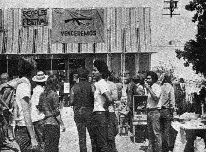 Venceremos rally at Lytton Plaza
