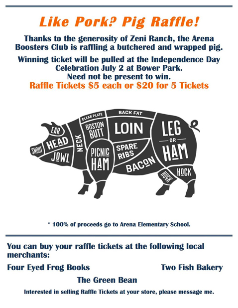 Pig Raffle – Anderson Valley Advertiser