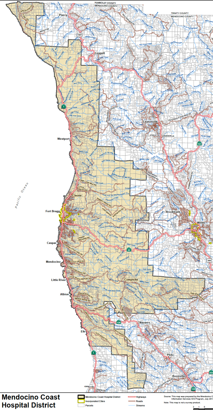 CoastHospitalDistrictMap