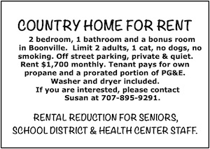Country Home for Rent